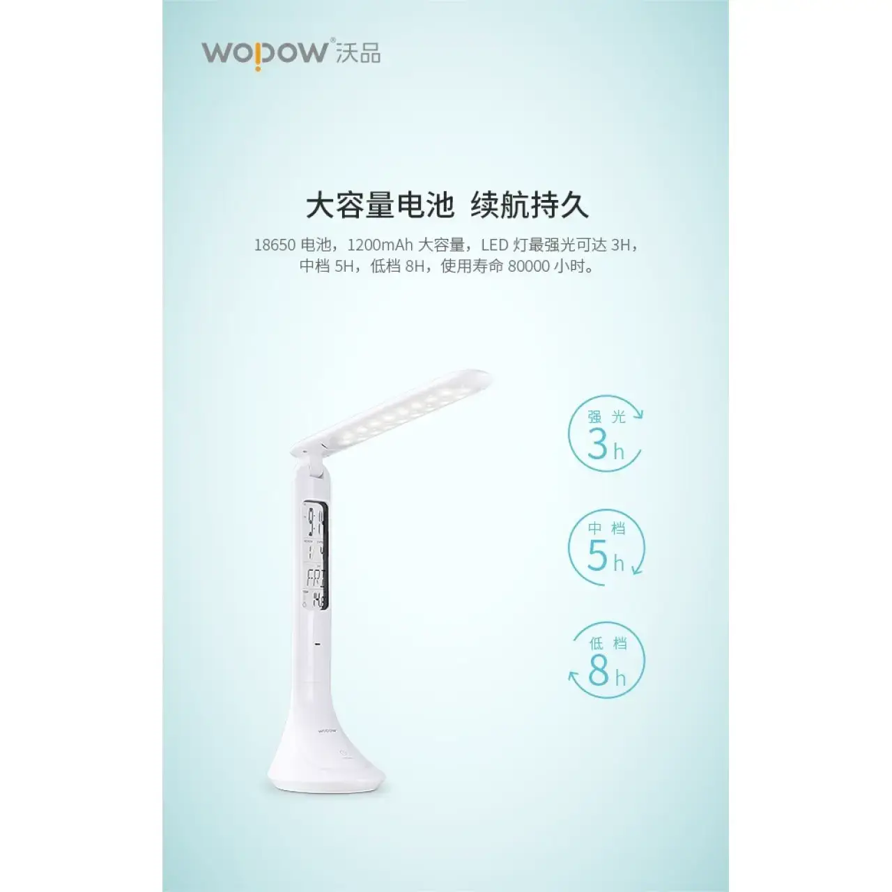 沃品WOPOW临时停车号码牌PN01